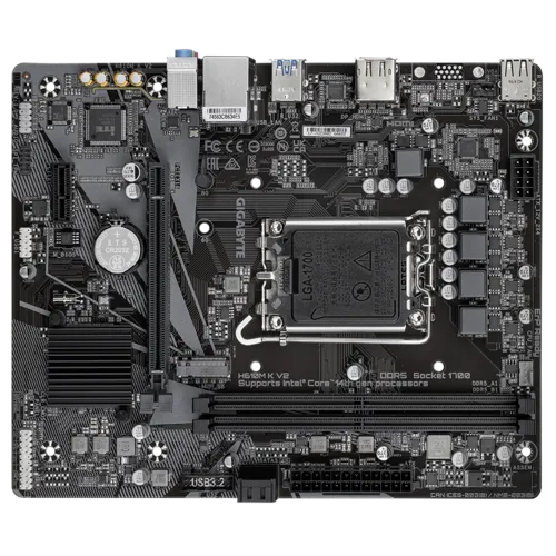 Gigabyte H610M K V2 DDR5 Motherboard For Intel 12th | 13th | 14th Gen view 4